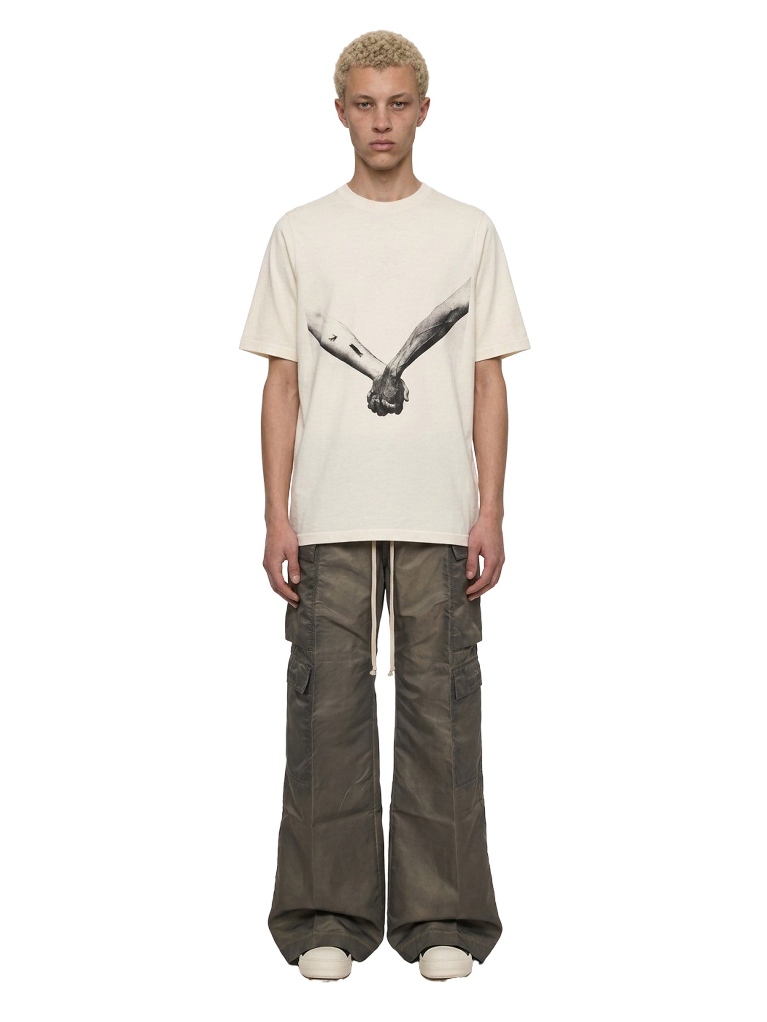 Pantaloni cargo Jumbo Belas in grigio 