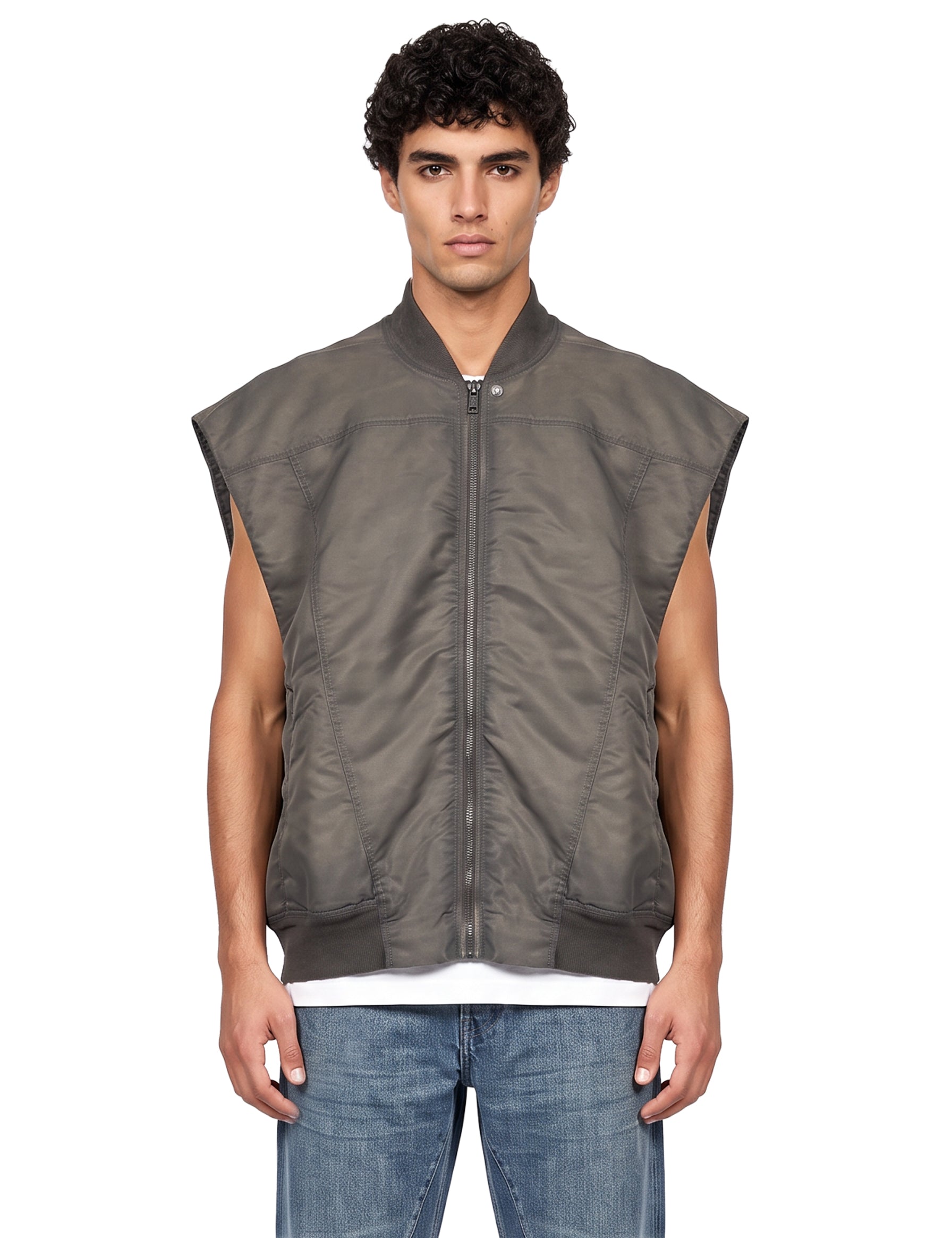 Gilet Jumbo SL Flight in grigio 