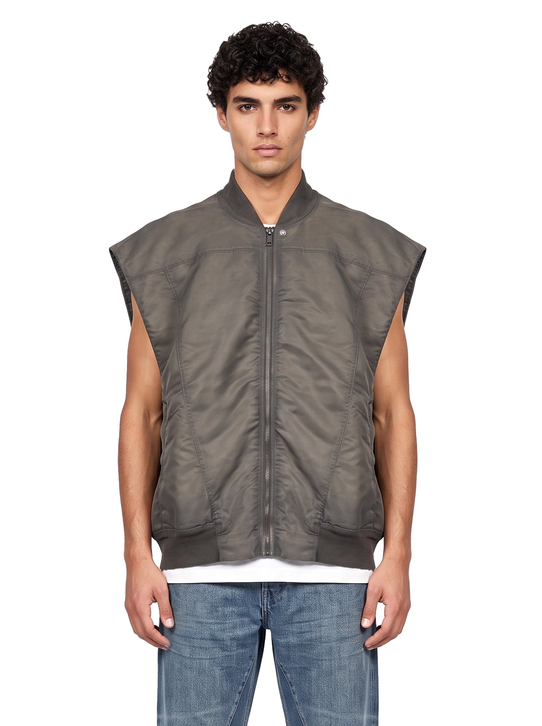 Gilet Jumbo SL Flight in grigio 