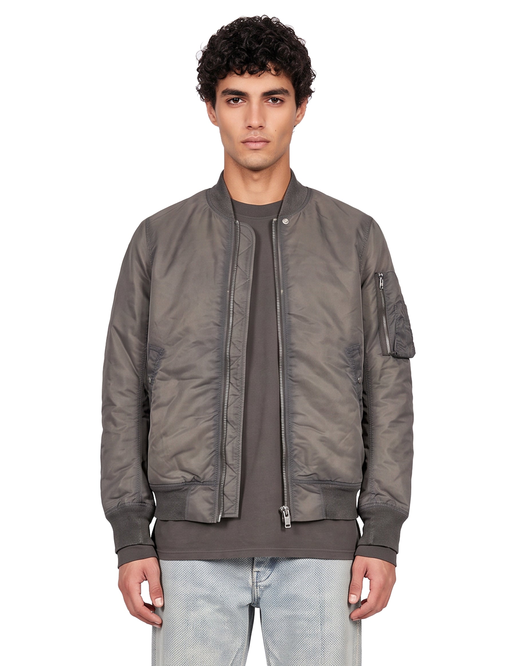 Bomber Classic Flight in grigio 