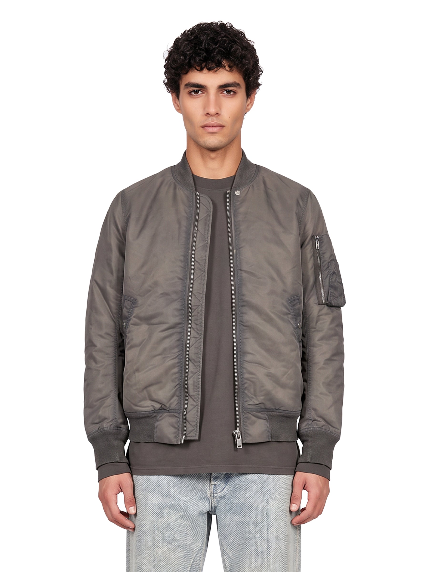 Bomber Classic Flight in grigio 