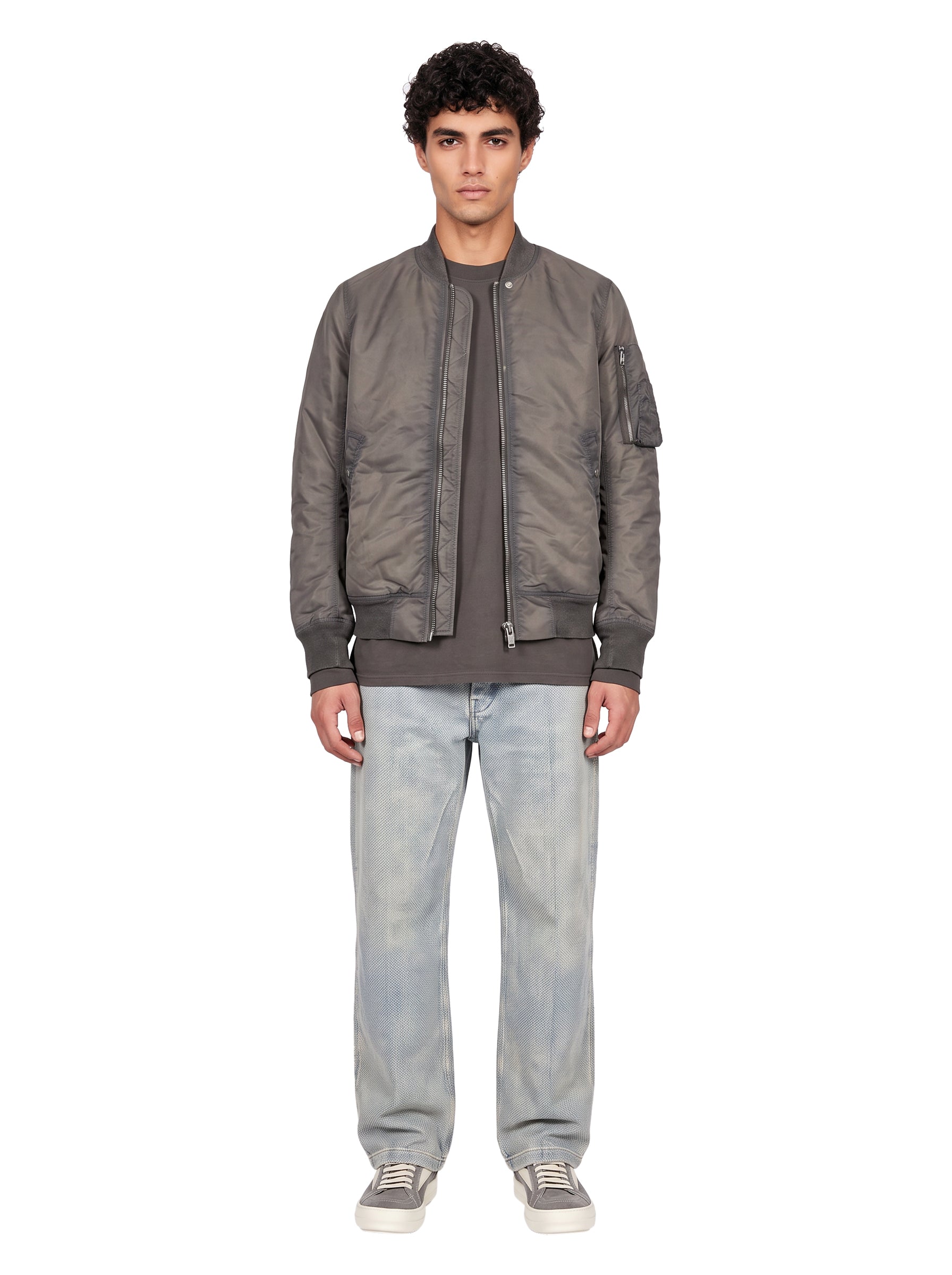 Bomber Classic Flight in grigio 