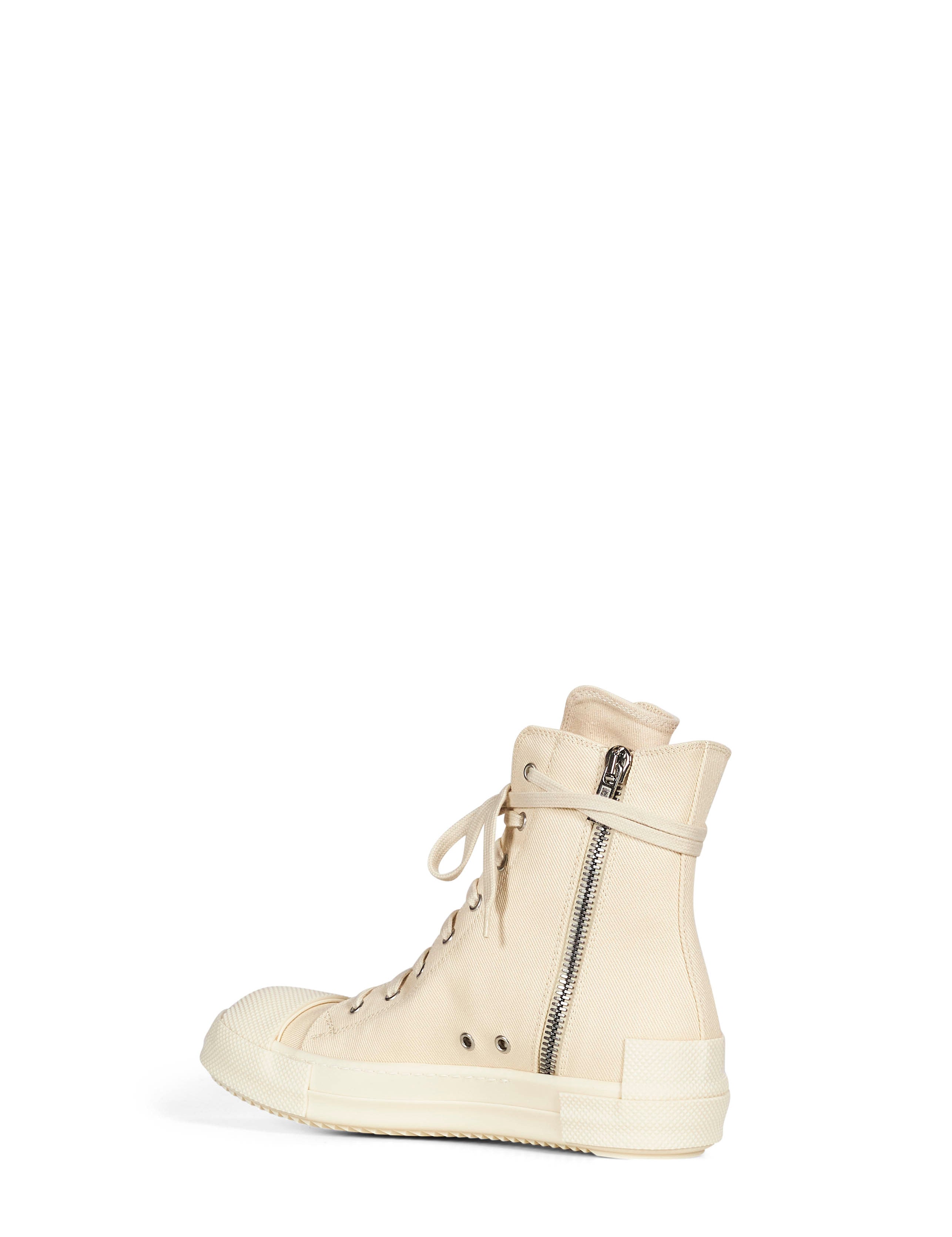 Sneakers stivaletto in avorio 