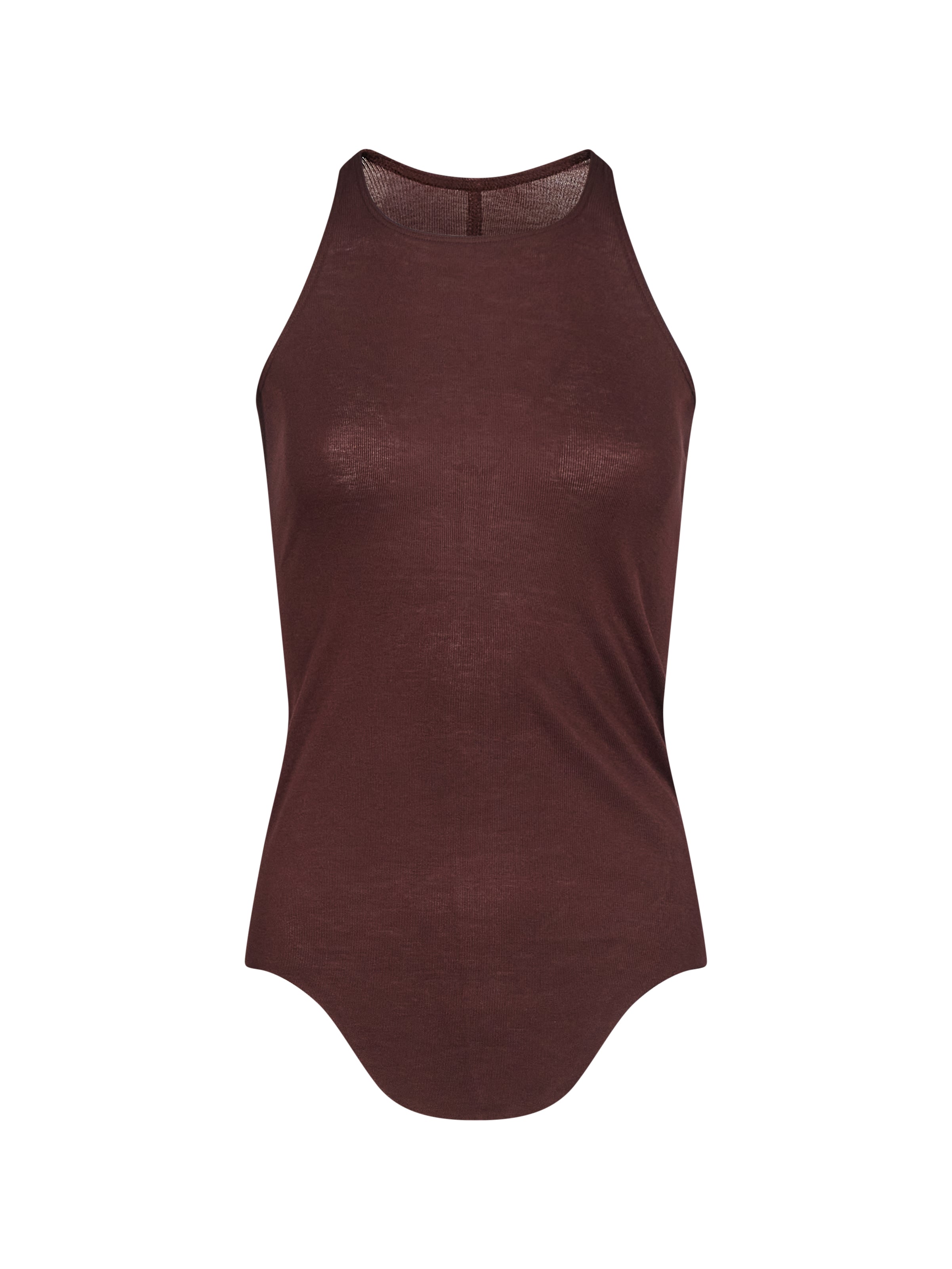 Tank top in bordeaux 