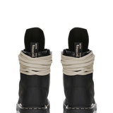 Stivali in pelle Quad sole in nero 