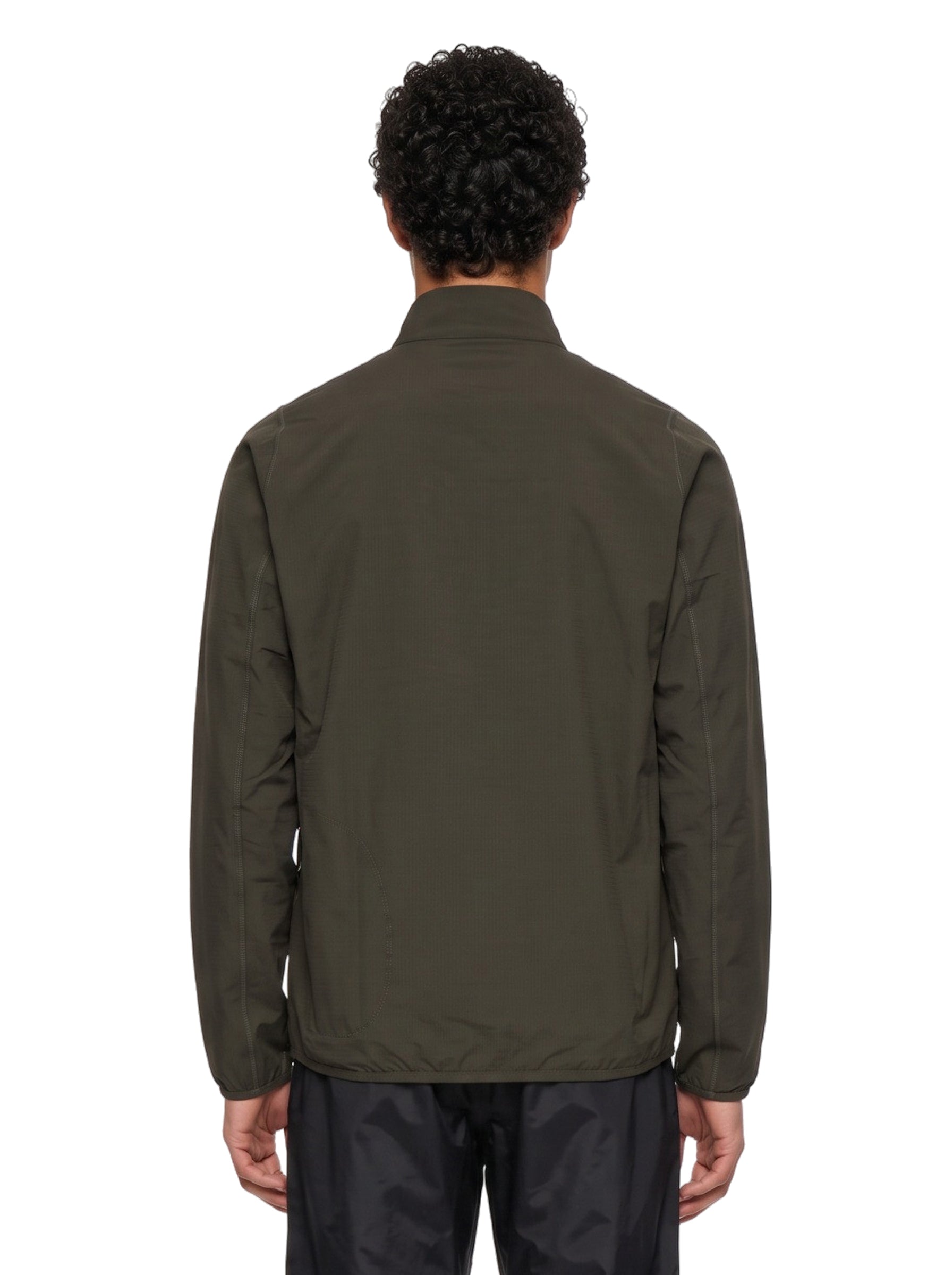 Pile termico Kimo mezza zip in verde 