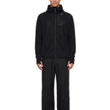 Felpa termica Awi con zip e in nero 