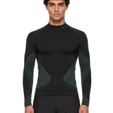 Maglia a compressione Daze in nero 