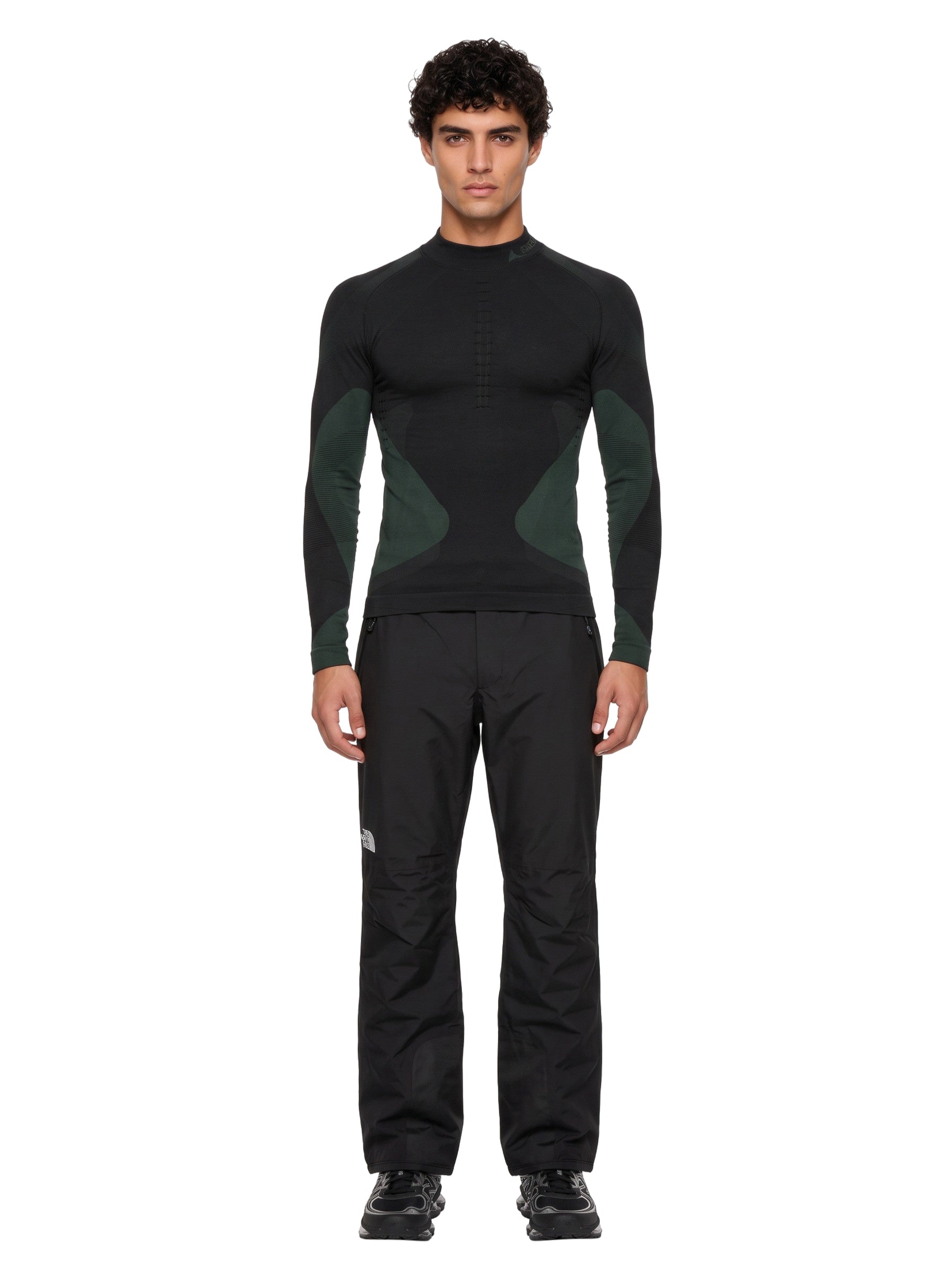 Maglia a compressione Daze in nero 