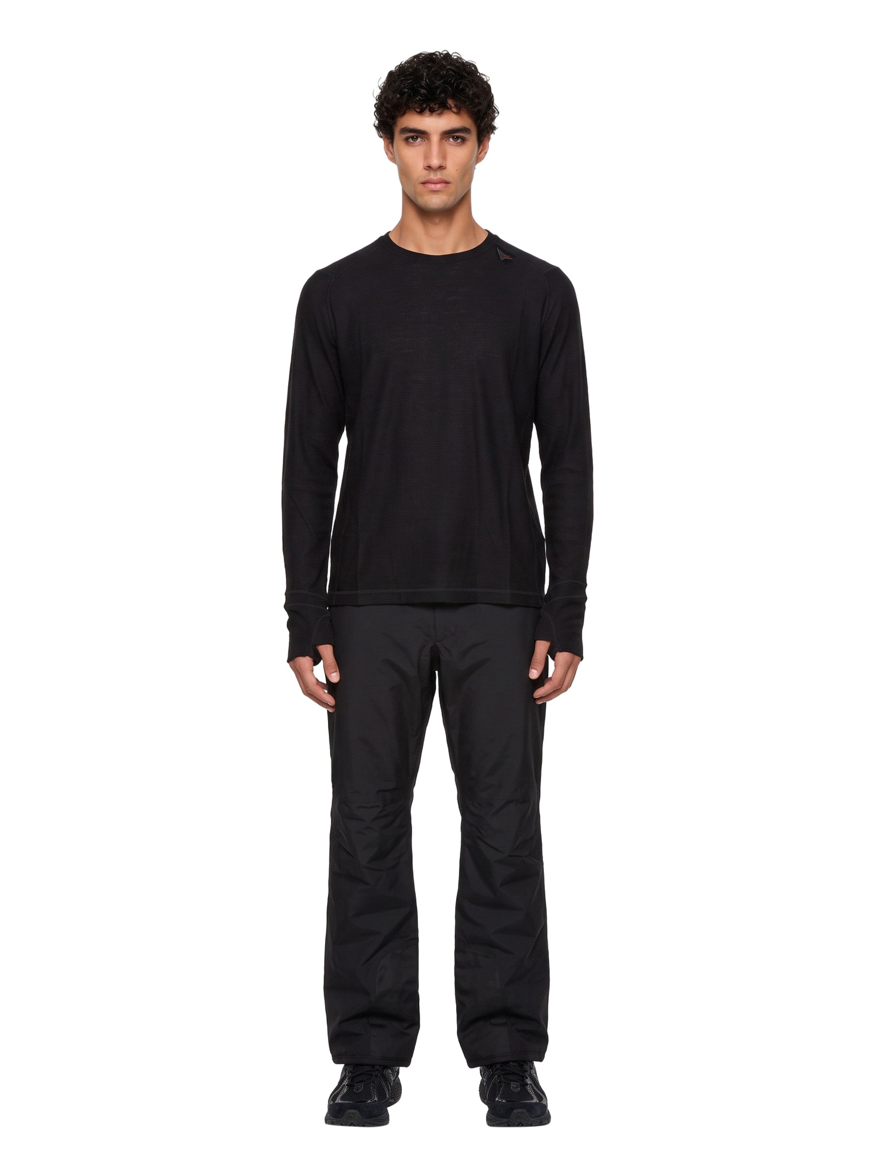 Maglia intima Ashi in nero 