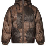 Piumino Smooth 800 fill power in marrone 