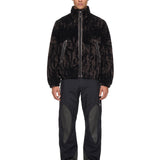 Giacca Ewe in pile marrone 