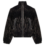 Giacca Ewe in pile marrone 