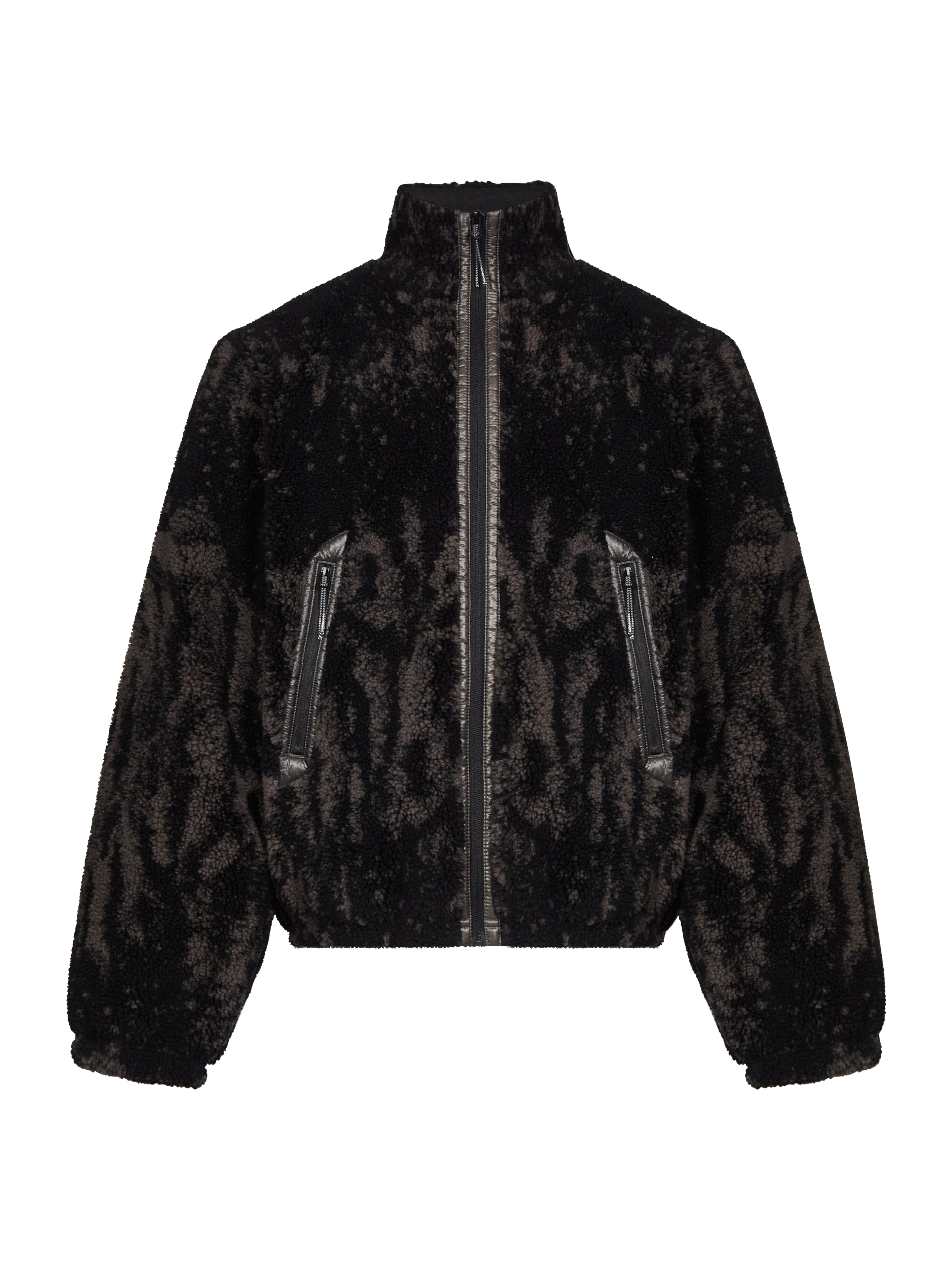 Giacca Ewe in pile marrone 
