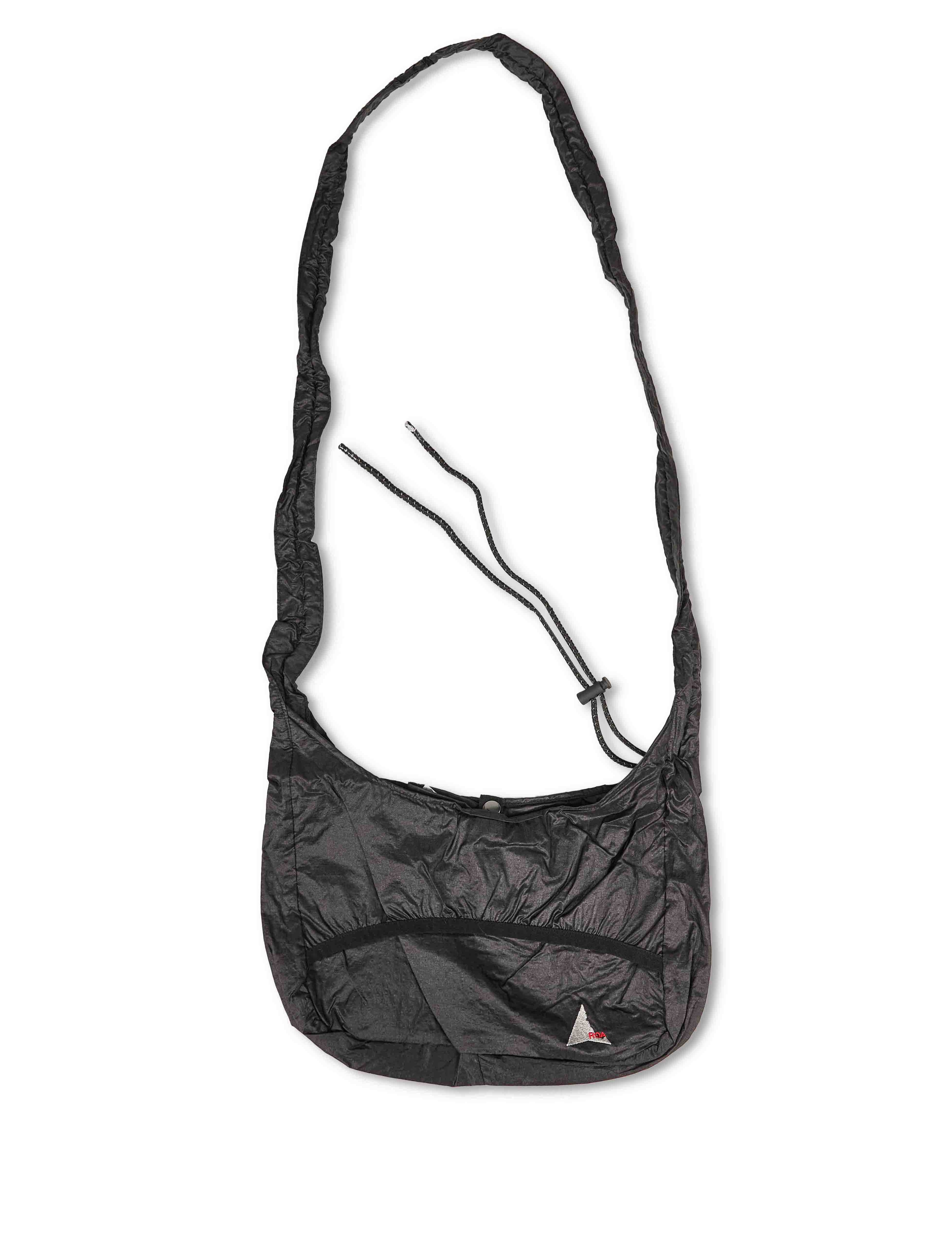 Borsa a tracolla Laki Packable Knot in nero 