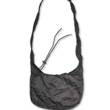 Borsa a tracolla Laki Packable Knot in nero 
