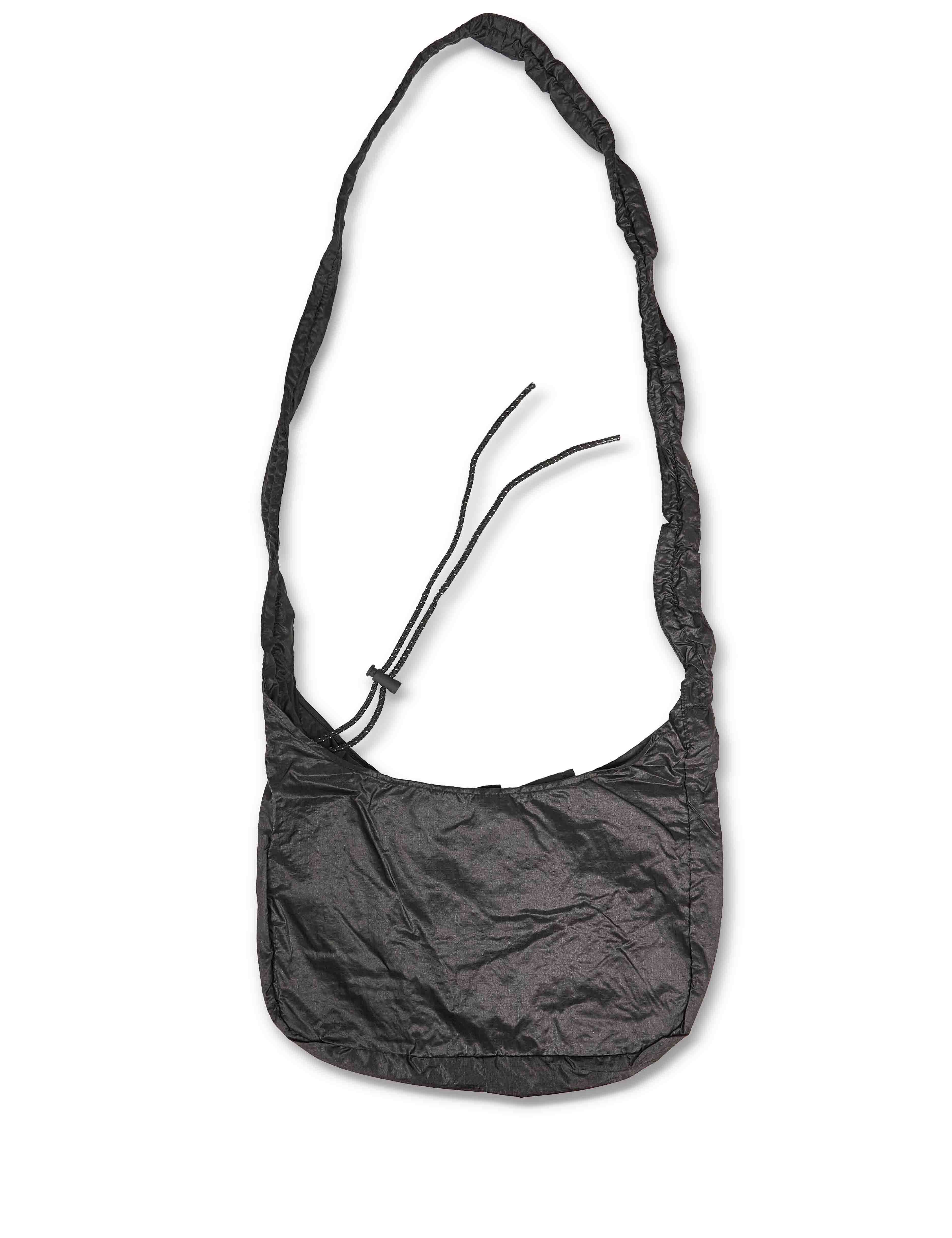 Borsa a tracolla Laki Packable Knot in nero 