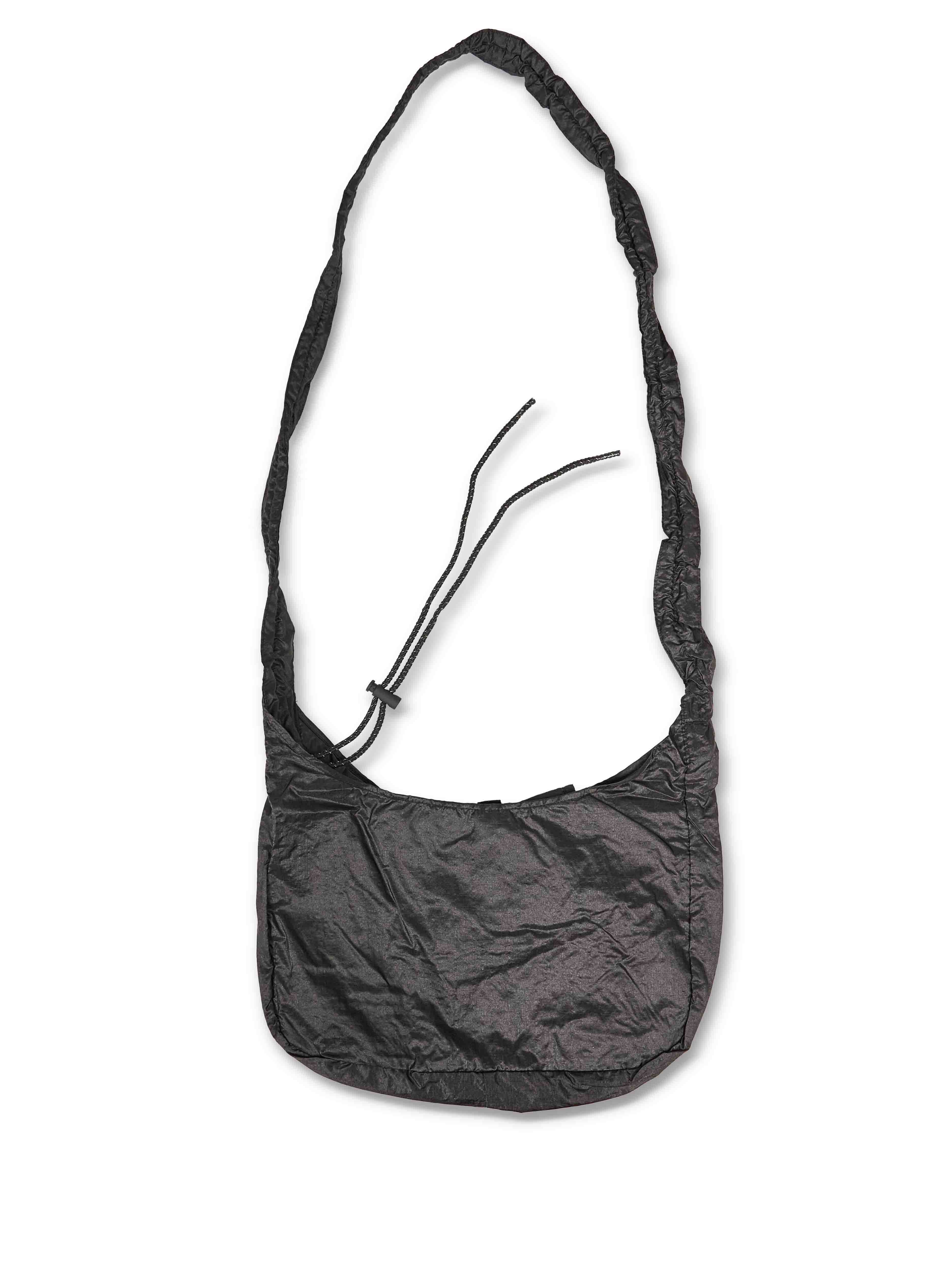 Borsa a tracolla Laki Packable Knot in nero 