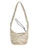 Borsa a tracolla Laki Packable Knot in avorio