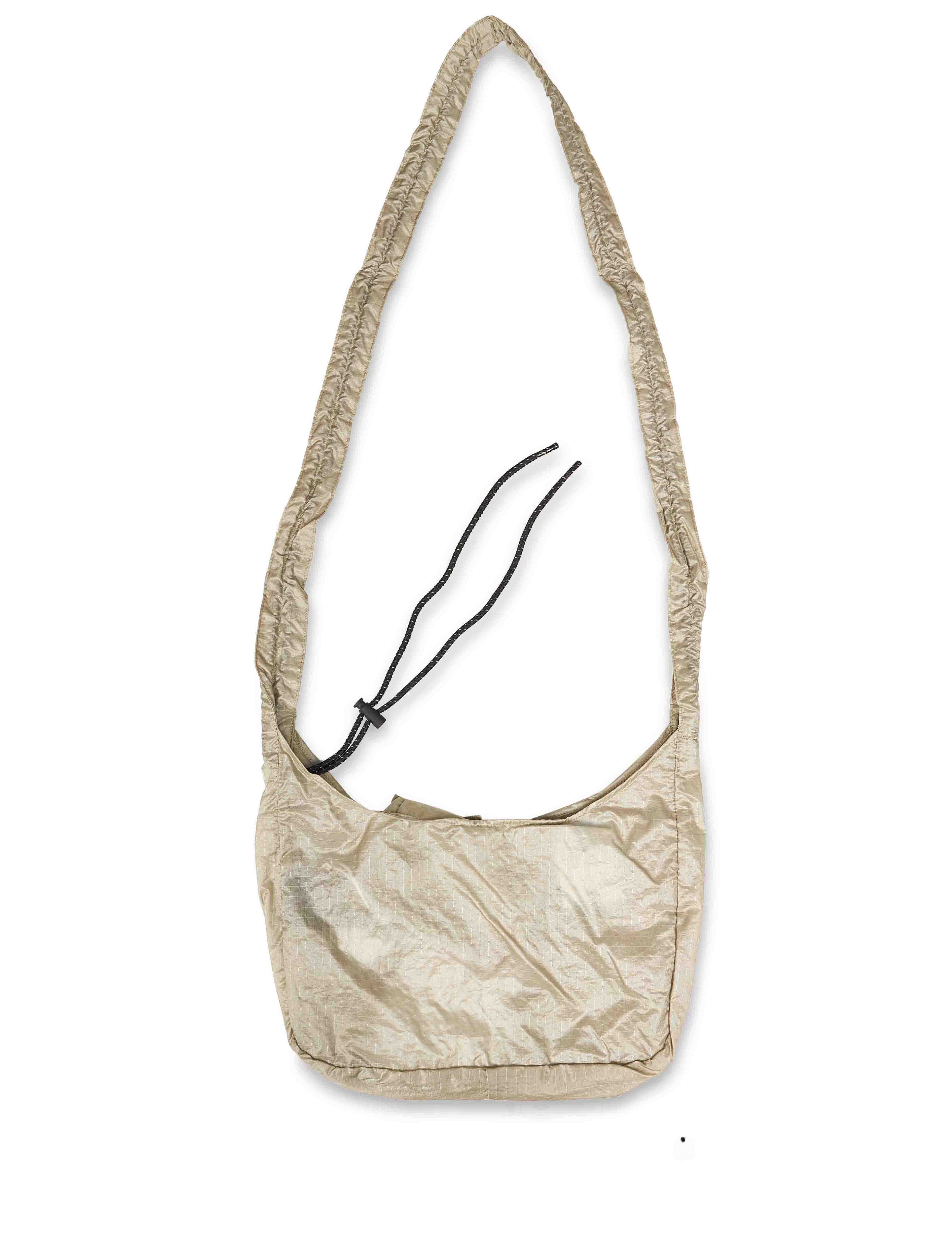 Borsa a tracolla Laki Packable Knot in avorio 