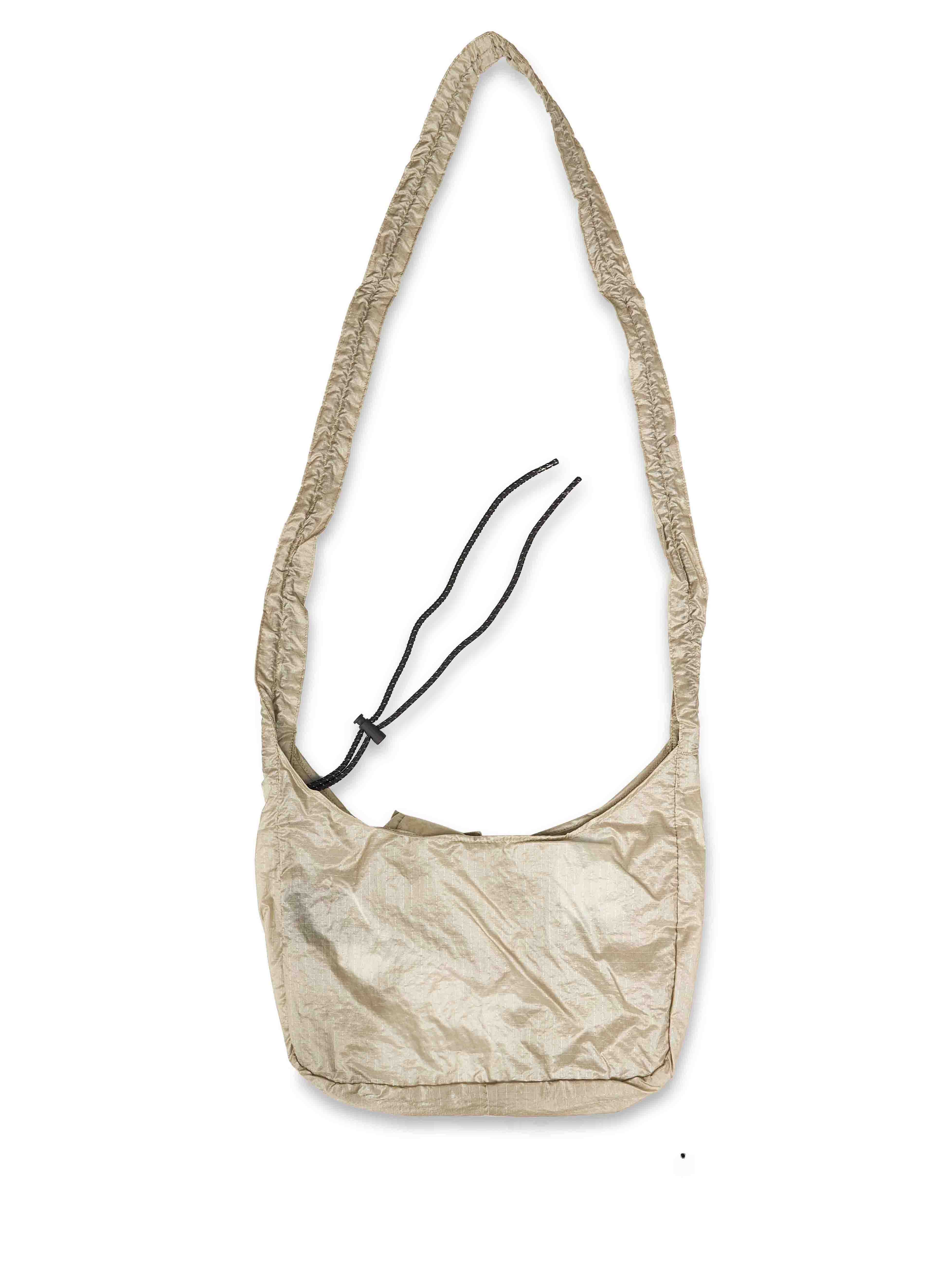 Borsa a tracolla Laki Packable Knot in avorio 