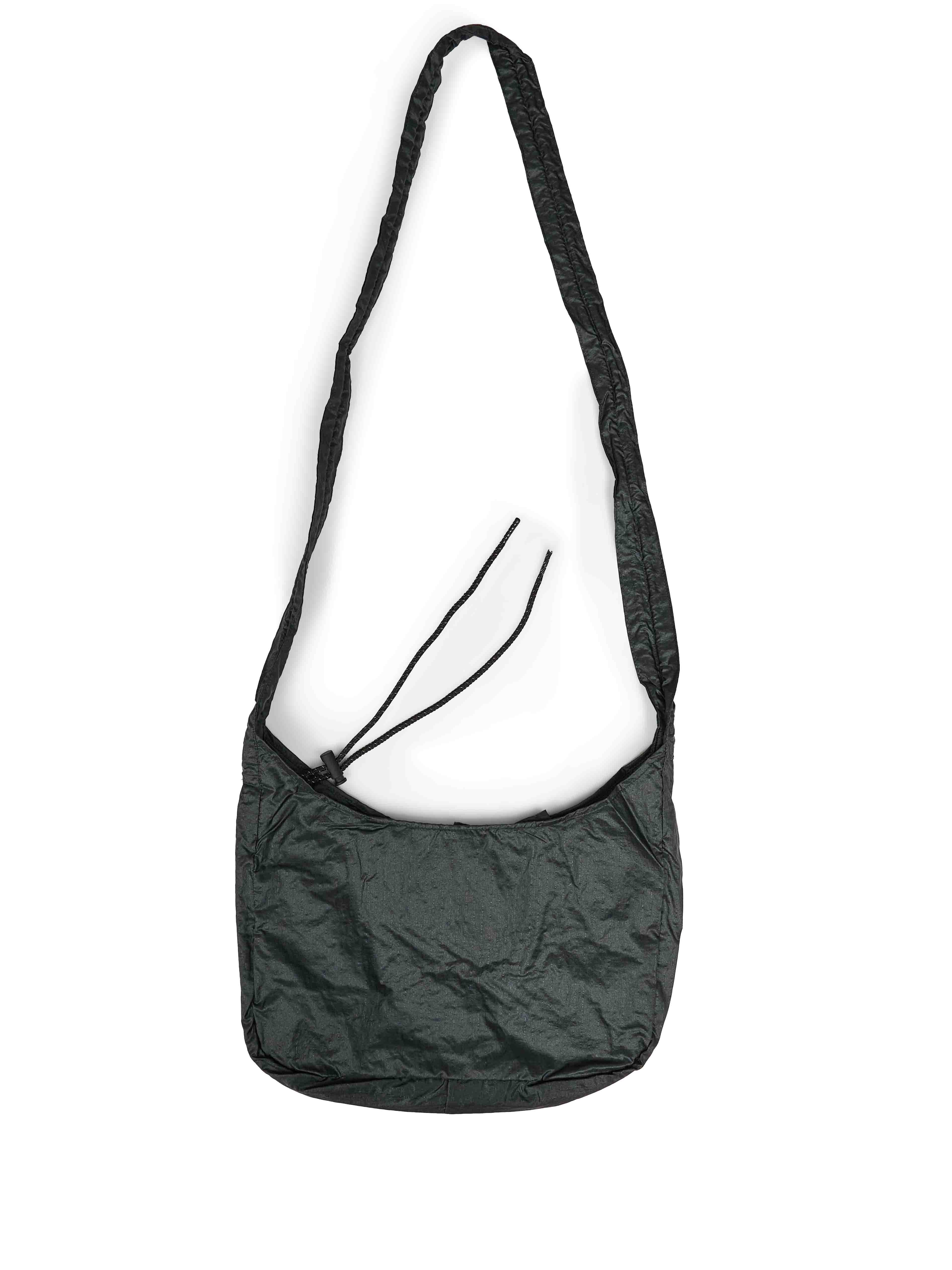 Borsa a tracolla Laki Small Packable Knot in verde 