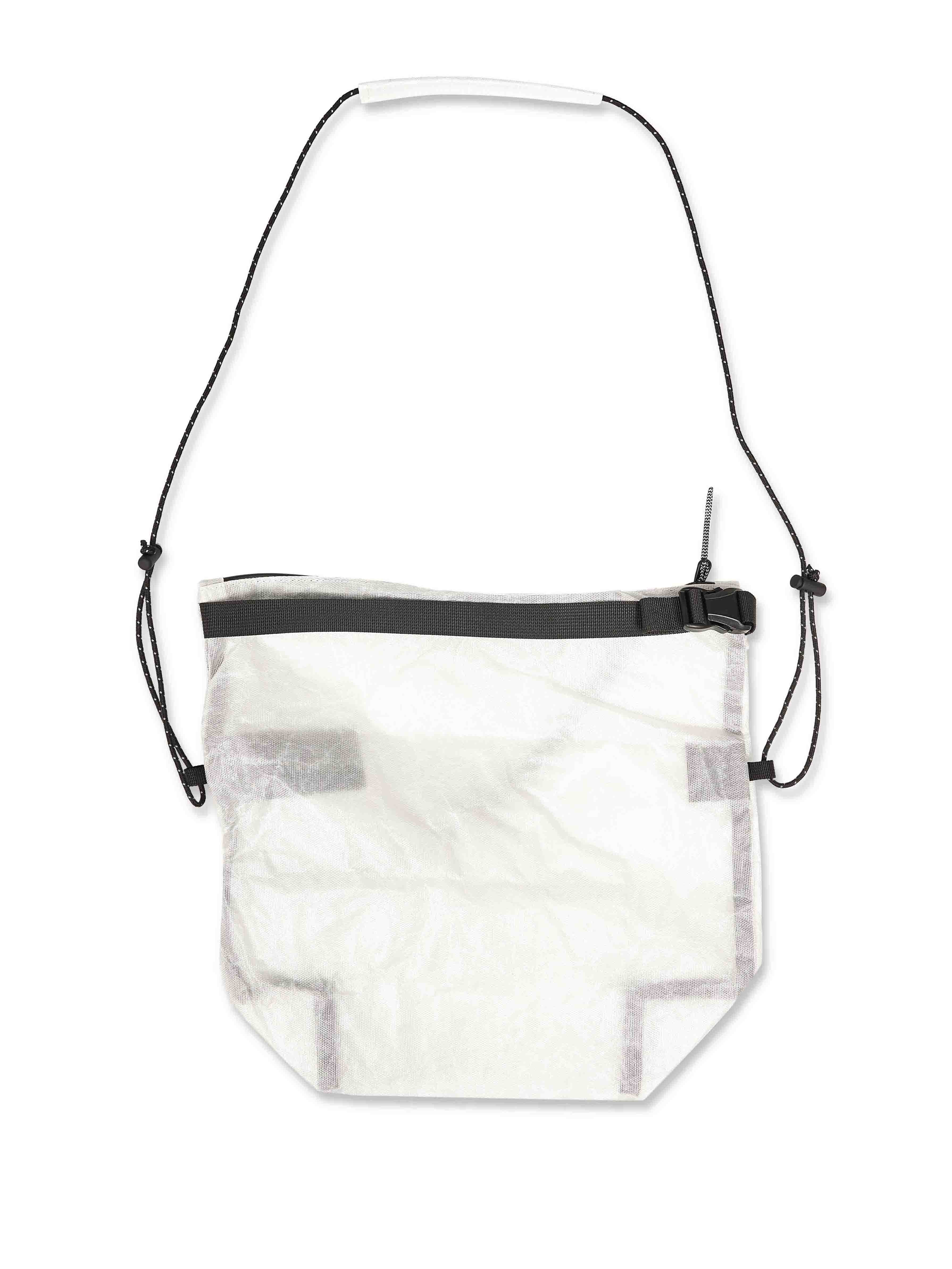 Borsa a tracolla Yuna Dyneema in bianco 