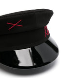 black wool baker<BR/>boy cap 