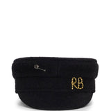 Cappello baker boy in nero 