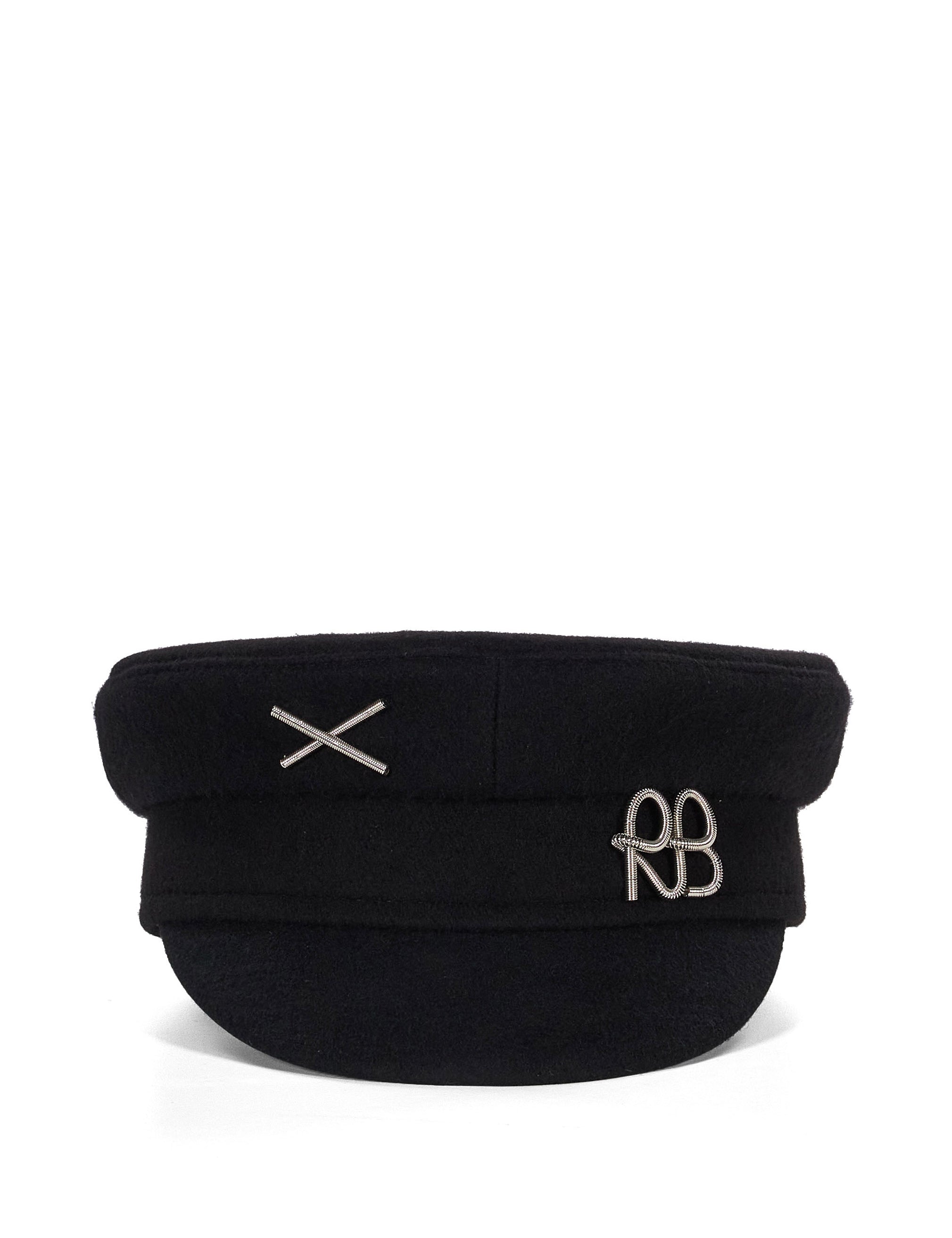 Cappello baker boy in nero 