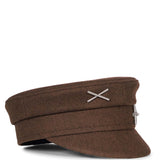 Cappello Baker Boy in marrone 