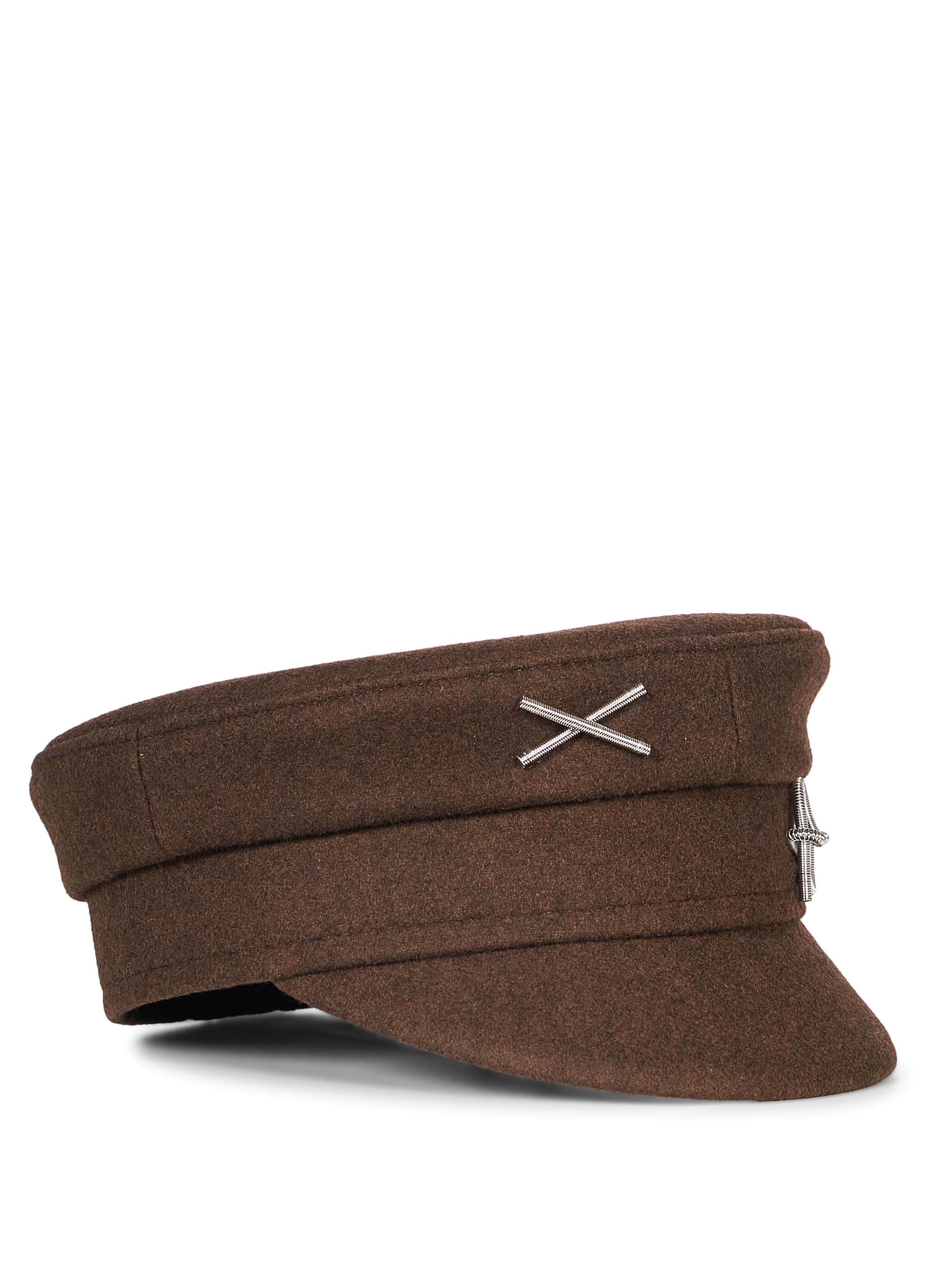 Cappello Baker Boy in marrone 