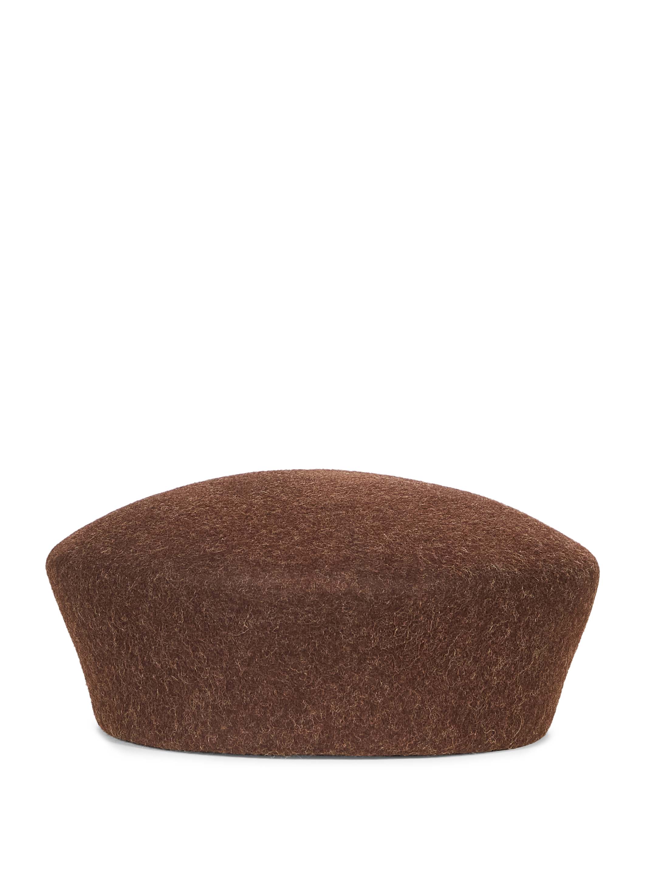 Cappello a tamburello in marrone 