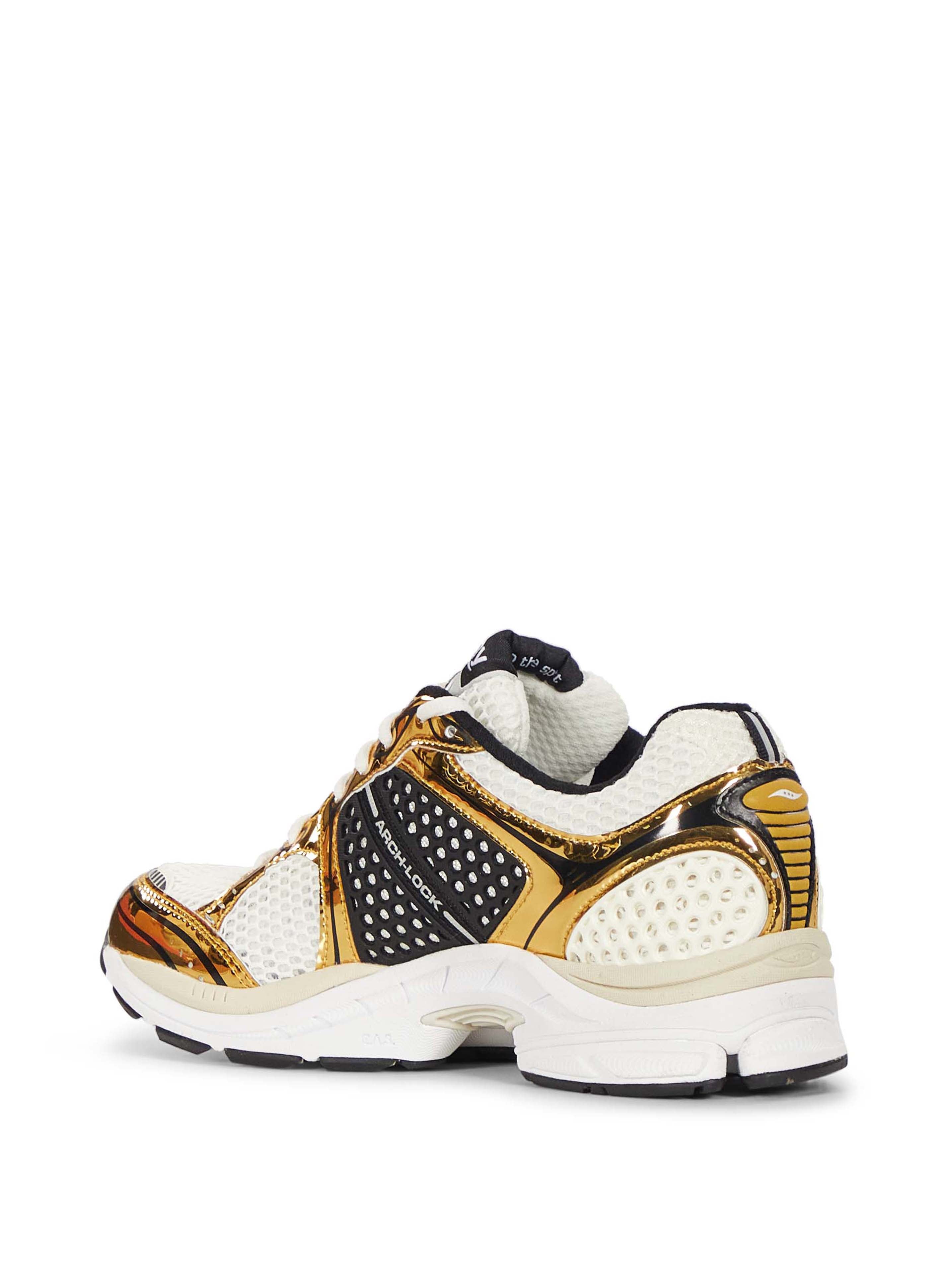Sneakers con design a pannelli multicolore 