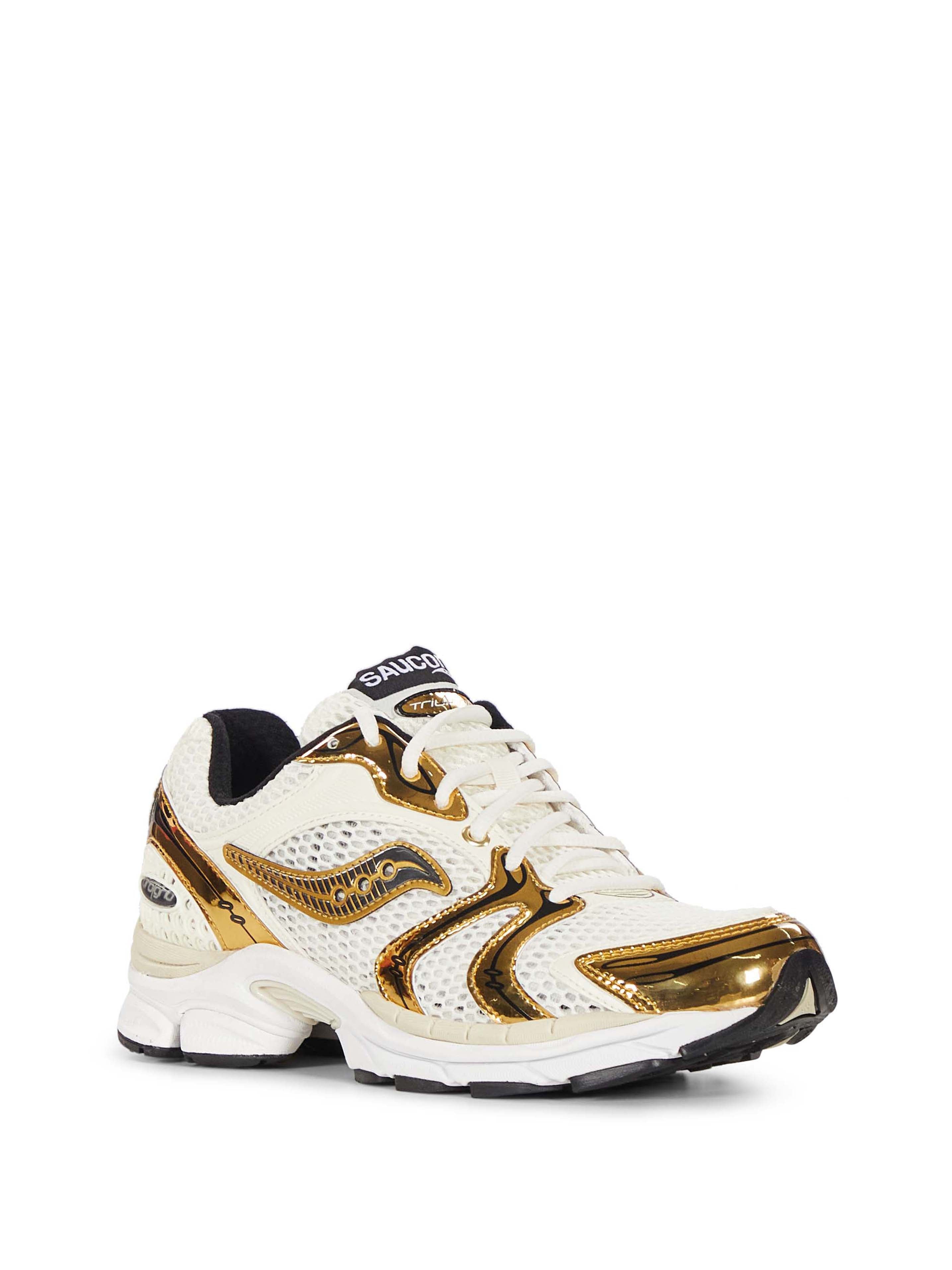 Sneakers con design a pannelli multicolore 
