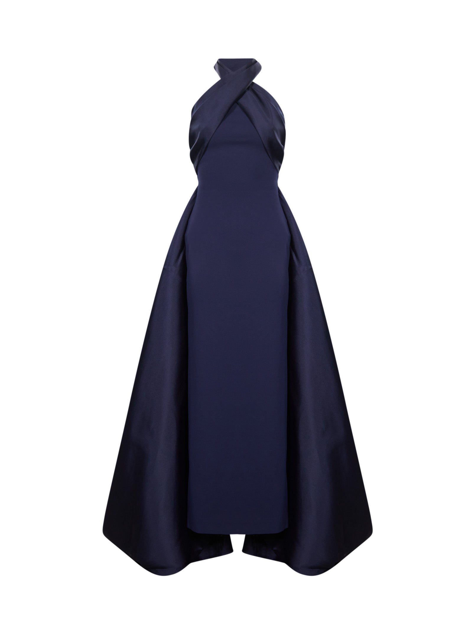 Abito maxi rumi in blu 