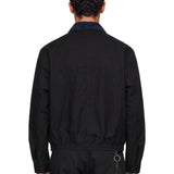 Giacca Coach con patch in nero 