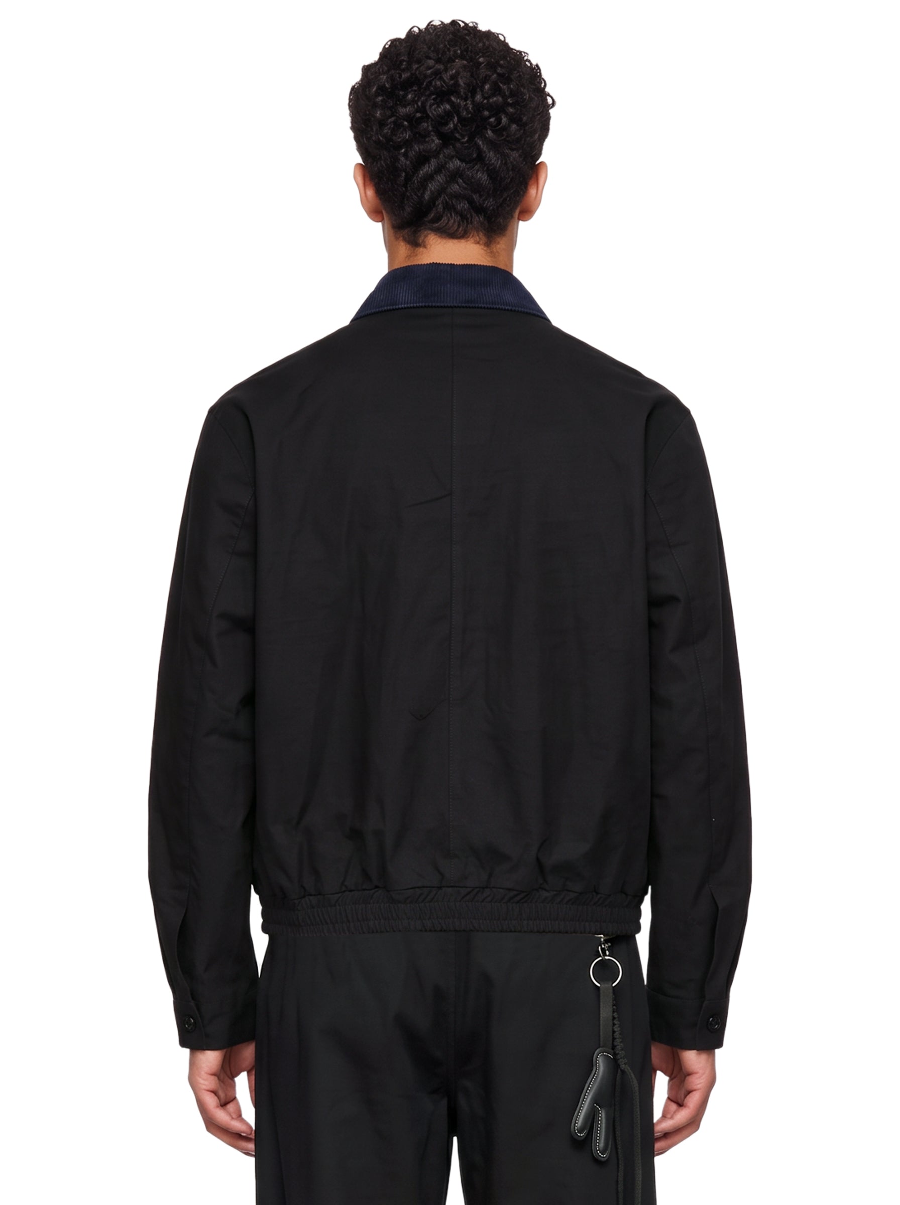Giacca Coach con patch in nero 