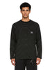T-shirt a maniche lungo in nero
