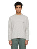 T-shirt a maniche lunghe in grigio
