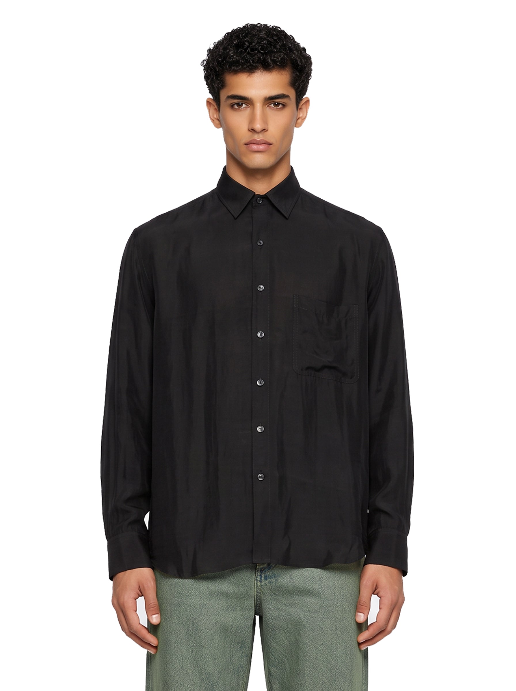 Camicia Still Life in nero 