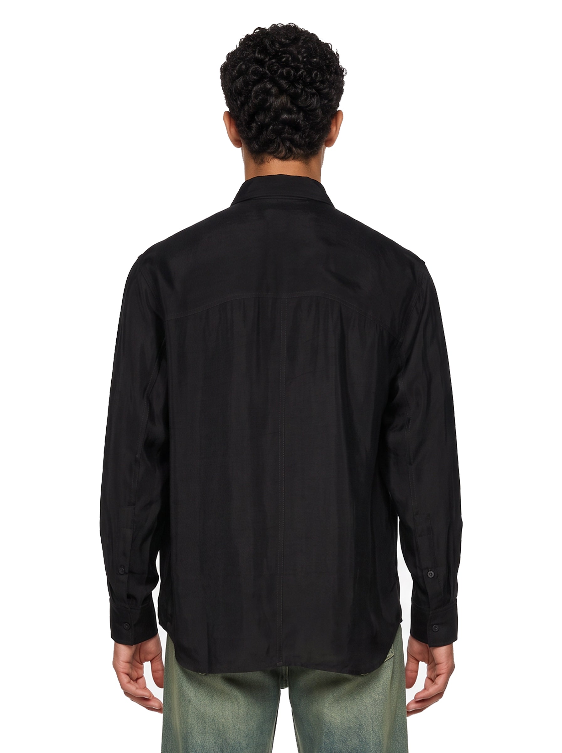 Camicia Still Life in nero 