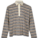Polo a manica lunga multicolor 