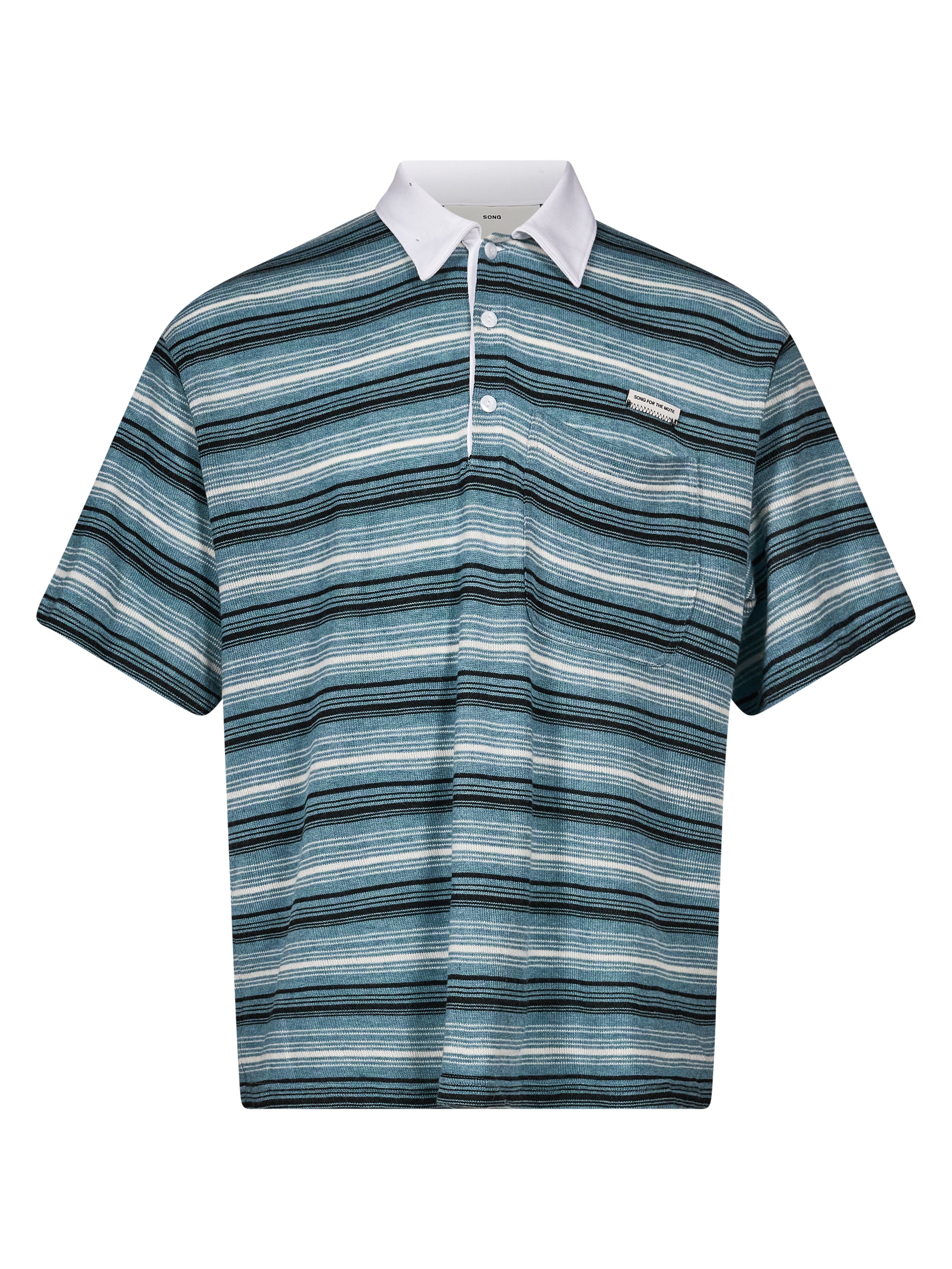 Polo gym a righe multicolor 