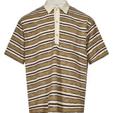 Polo gym a righe multicolor 
