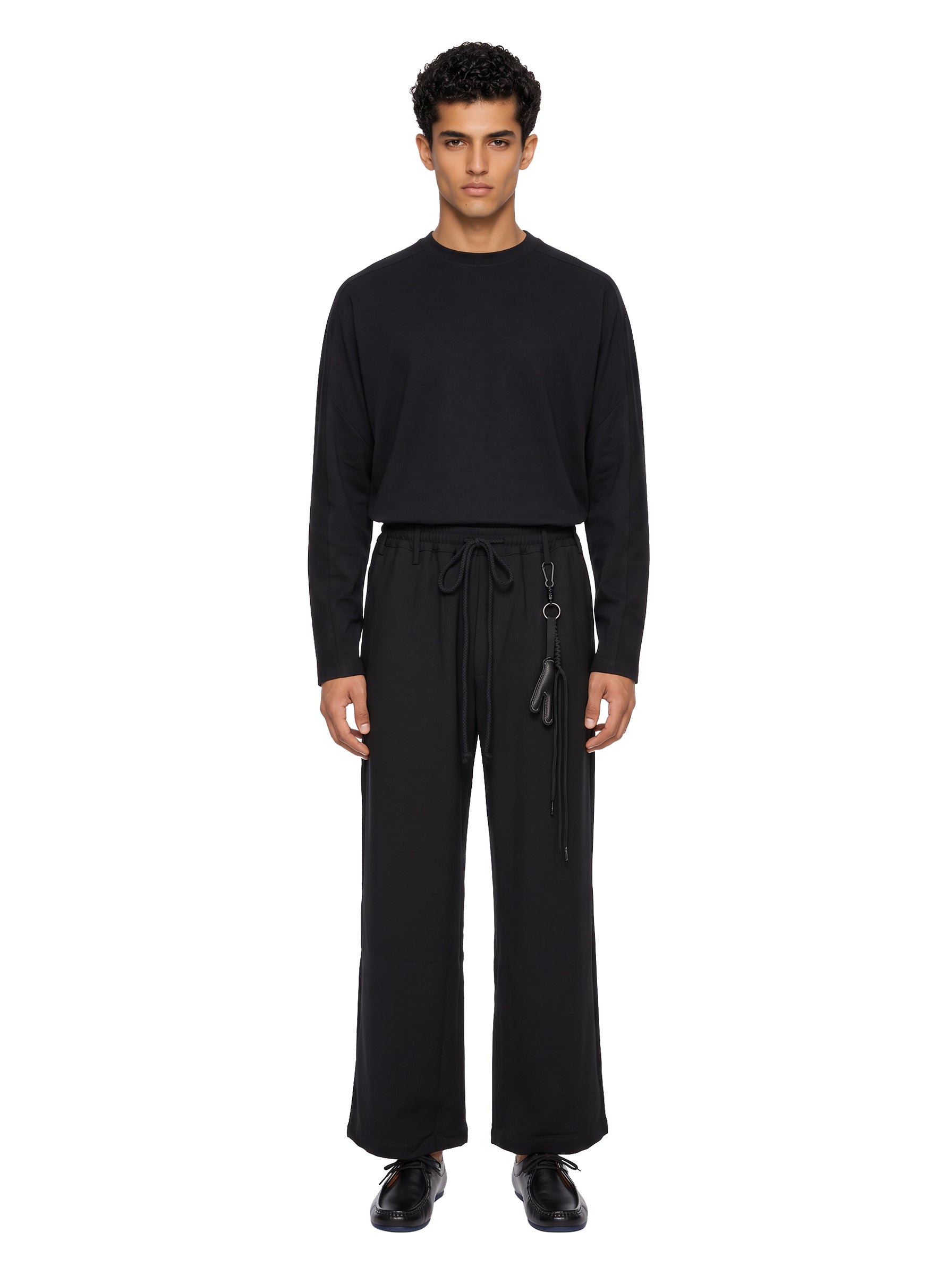 Pantaloni Relaxed Lounge in nero 