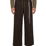 Pantaloni Relaxed Lounge in marrone 