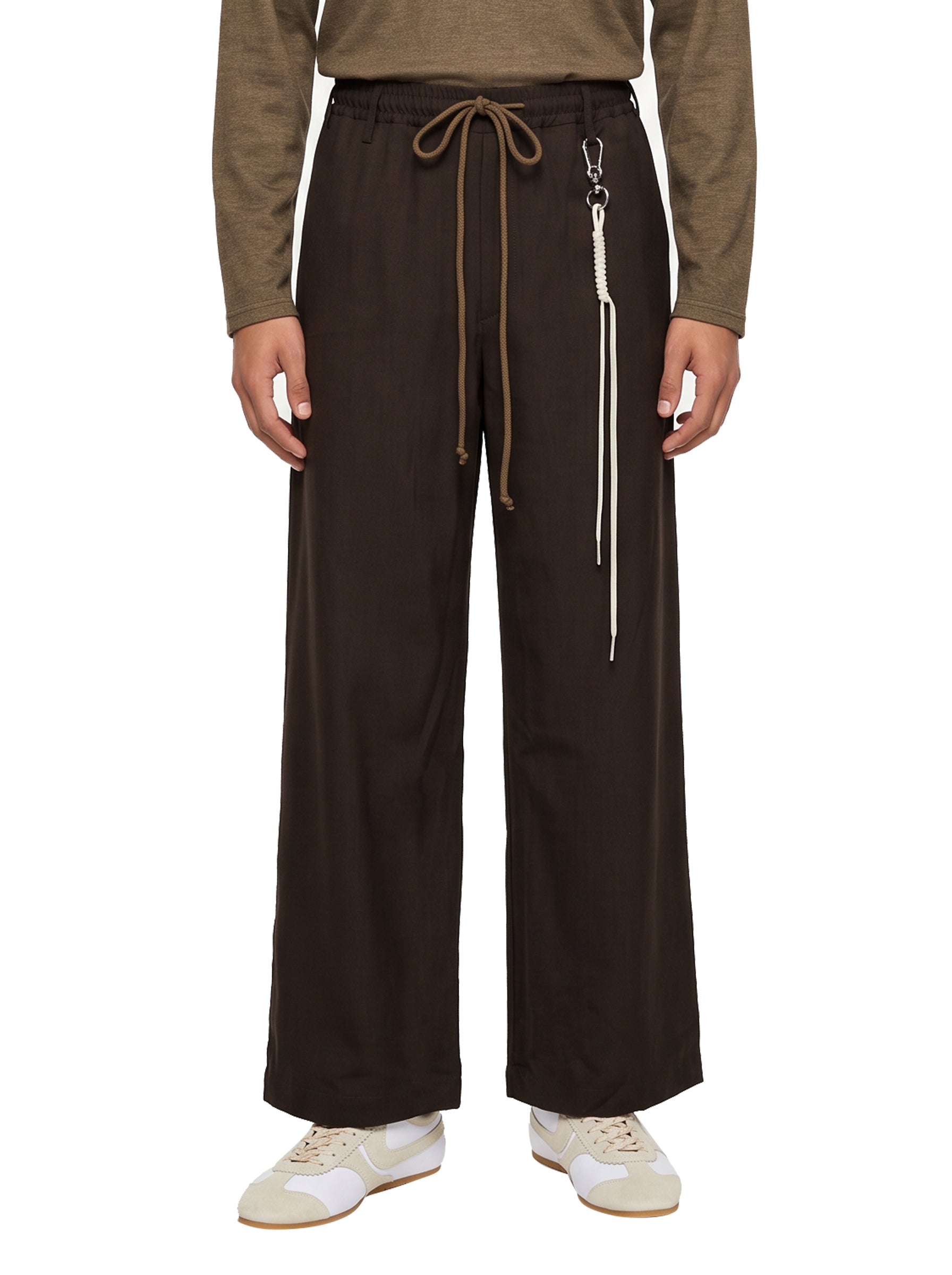 Pantaloni Relaxed Lounge in marrone 