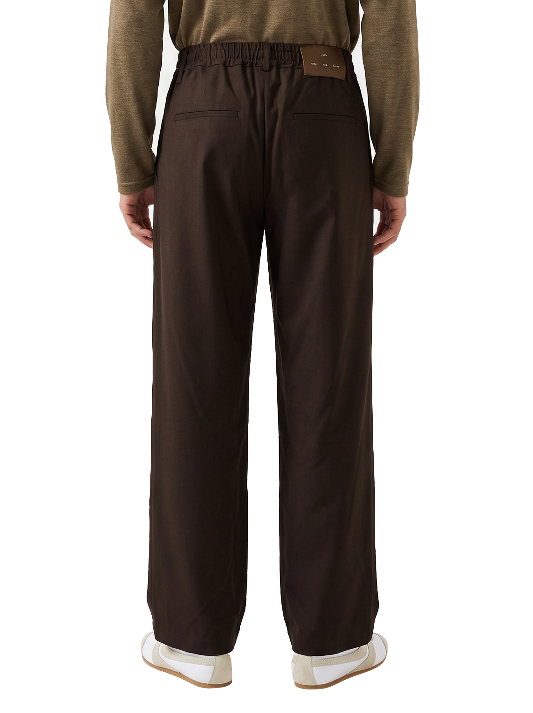 Pantaloni Relaxed Lounge in marrone 