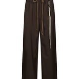 Pantaloni Relaxed Lounge in marrone 